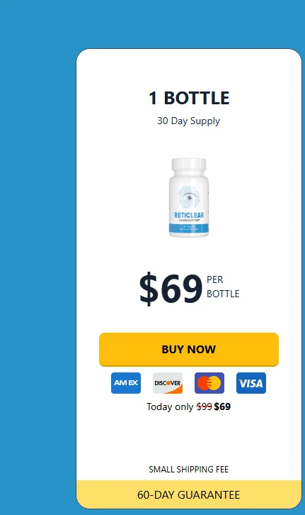 Reticlear one bottle